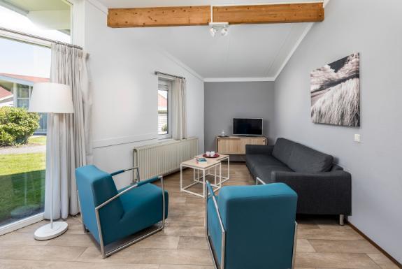 Woonkamer van een bungalow